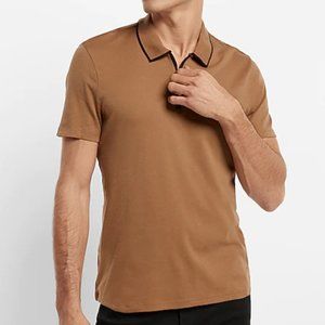 NWOT Express Piped Polo